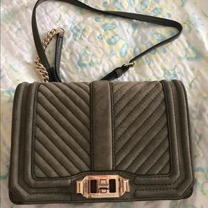 Rebecca Minkoff Small Olive Nubuck bag